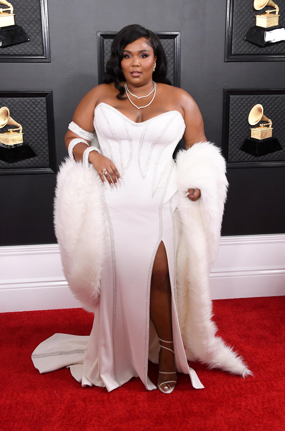 Lizzo attends the 62nd Annual Grammy Awards at Staples Center on Jan. 26 in Los Angeles. (Photo: Steve Granitz via Getty Images)