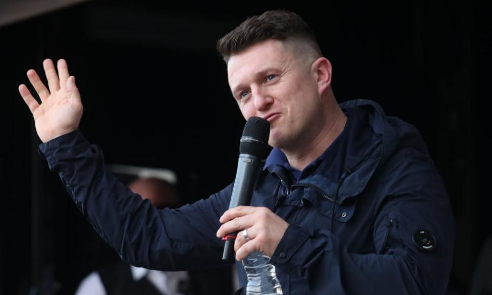 Tommy Robinson, whose real name is Stephen Yaxley-Lennon, has been criticised by the NUJ for intimidating staff at the BBC and the Panorama team. 