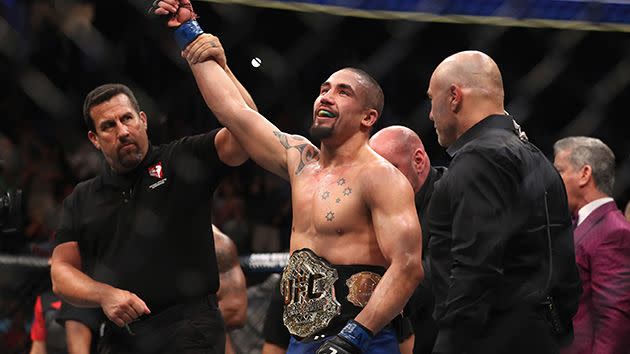 Whittaker celebrates. Image: Getty