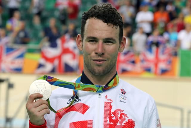 Mark Cavendish won omnium silver at the Rio Games three years ago