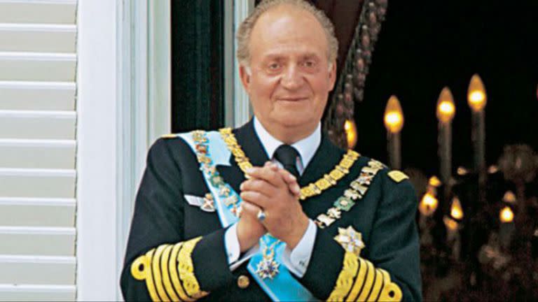 El rey emérito de España, Juan Carlos de Borbón