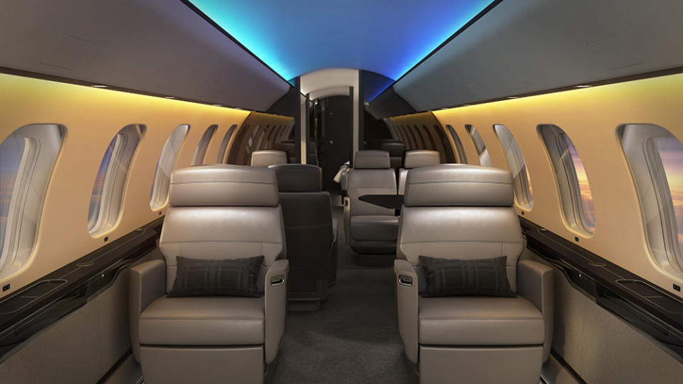 Bombardier Global 7500 Soleil Lighting System