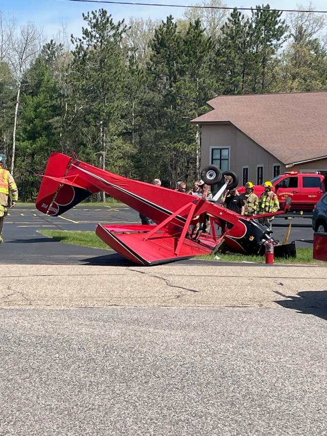 Two injured in small plane crash Thursday in Wisconsin Rapids