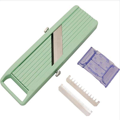 Benriner Japanese Mandolin All-Purpose Vegetable Slicer (Classic Series)  with Catch Tray