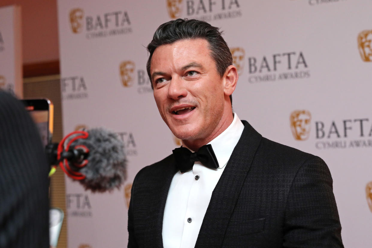 NEWPORT, WALES - OCTOBER 15: Luke Evans attends the BAFTA Cymru Awards 2023 held at the International Convention Centre Wales on October 15, 2023 in Newport, Wales. (Photo by Maxine Howells/BAFTA/BAFTA via Getty Images)