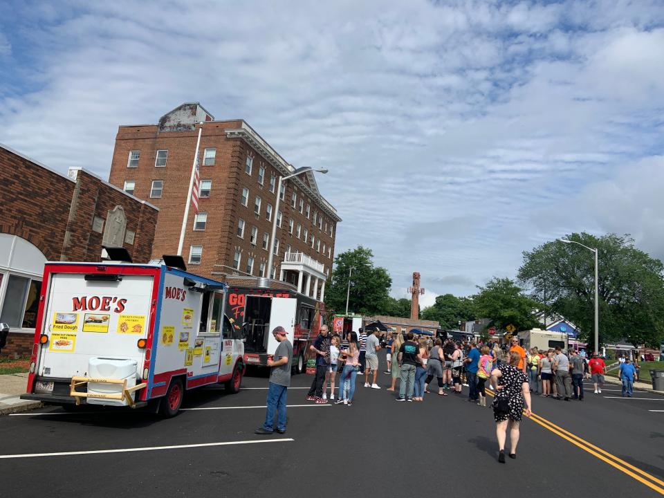 Big crowds were expected at the 4th annual Food Truck Festival in downtown Gardner on July 10, 2021.