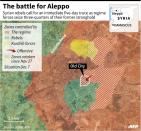Rebels in Aleppo have called for a truce