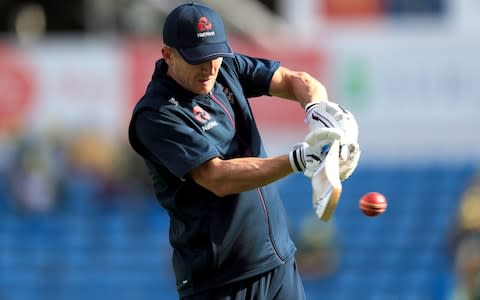 Joe Denly gets his eye in - Credit: pa