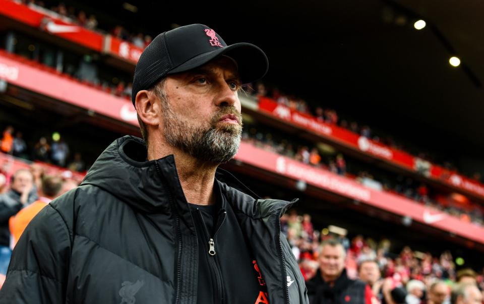 Jurgen Klopp manager of Liverpool during the Premier League match between Liverpool and Wolverhampton Wanderers - GETTY IMAGES