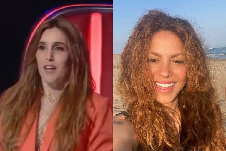 Soledad Pastorutti cambió de look en su pelo e hizo una clara referencia a Shakira