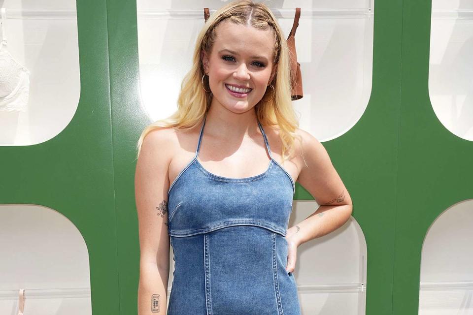 <p>Michael Simon/startraksphoto.com</p> Ava Phillippe at the Aerie Hidden Gems Marketplace