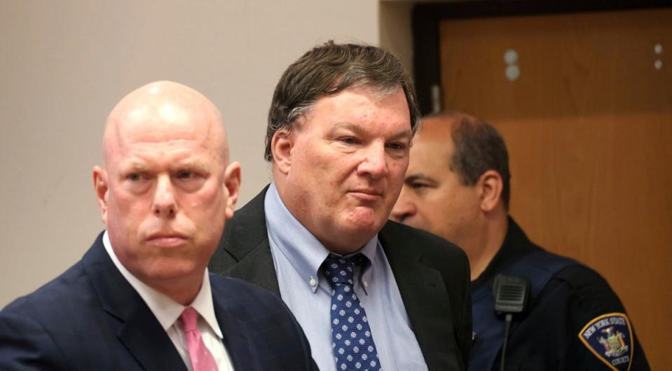 Rex Heuermann was in court in Suffolk County Court on June 6 where he was charged in the deaths of two more murders (AP)