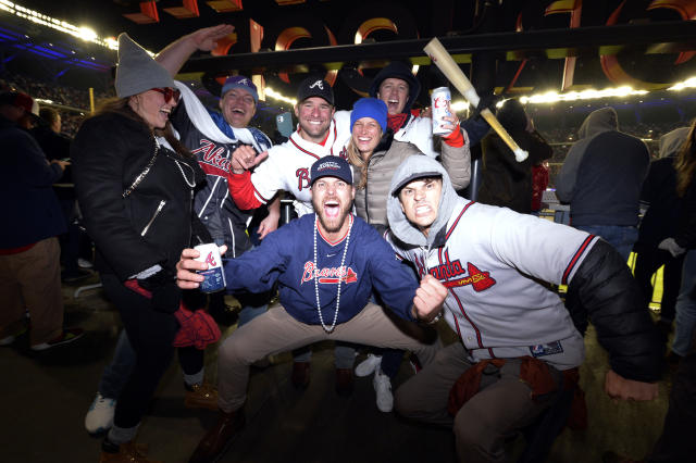 Ecstatic and incredibly nervous': On cusp of World Series win, Braves fans  not ready to celebrate