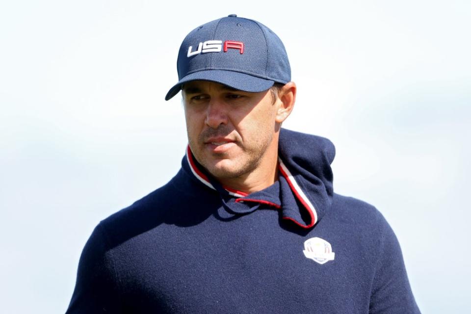 United States teammates Brooks Koepka (pictured) and Bryson DeChambeau have had a simmering rivalry for more than a year   (Getty Images)