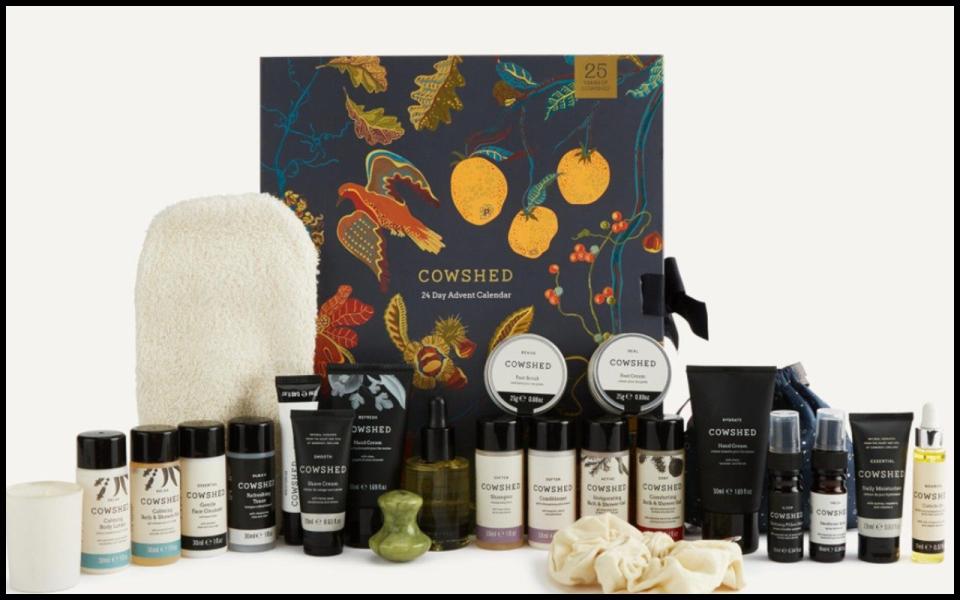 Cowshed Winter Advent Calendar best beauty advent calendars