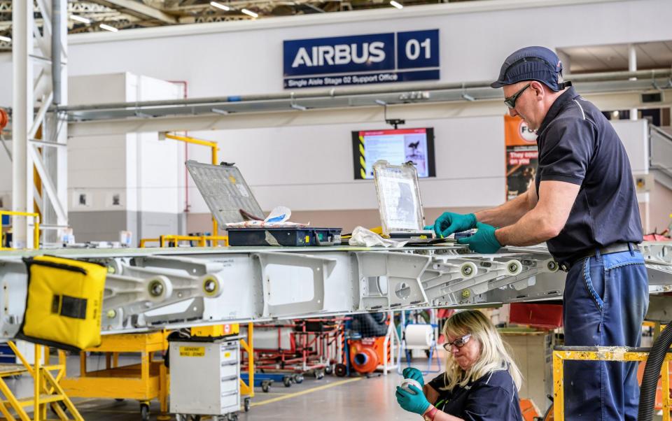 Airbus's Broughton site currently employs about 5,000 people