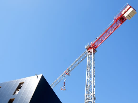 A crane.