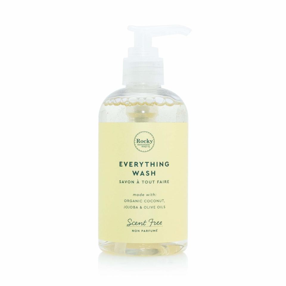 Unscented Hand and Body Wash. Image via Rocky Mountain Soap Co.