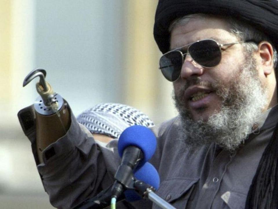 Abu Hamza is being held in the US