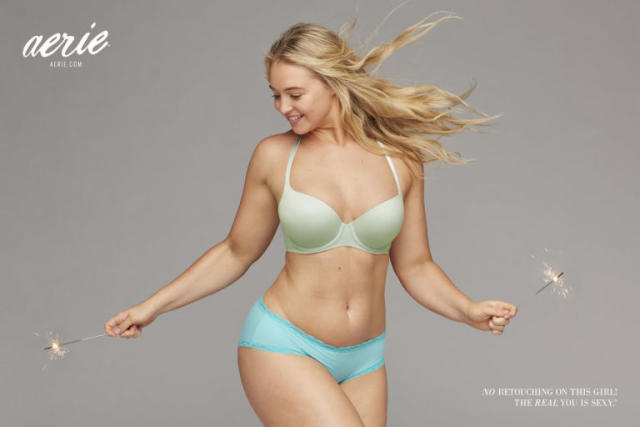 Aerie Real Unretouched Lingerie Campaign Photos