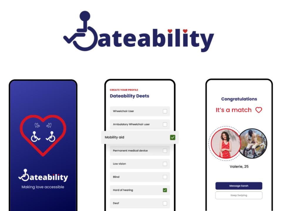 While not the first dating app for disabled people, Dateability aims to cut down on the stigma disabled people may experience while looking for love.