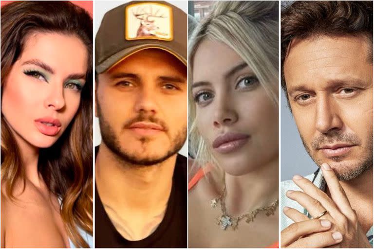 Romances, infidelidades y rupturas: quién es quién en el escándalo de la China Suárez, Mauro Icardi y Wanda Nara