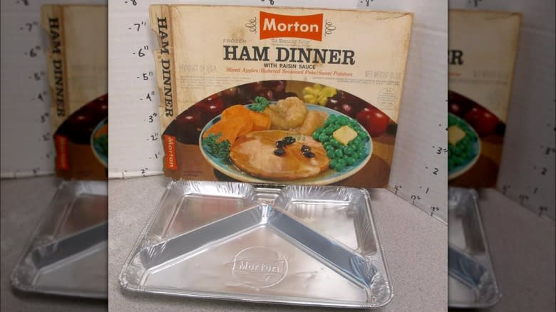 morton ham dinner vintage box