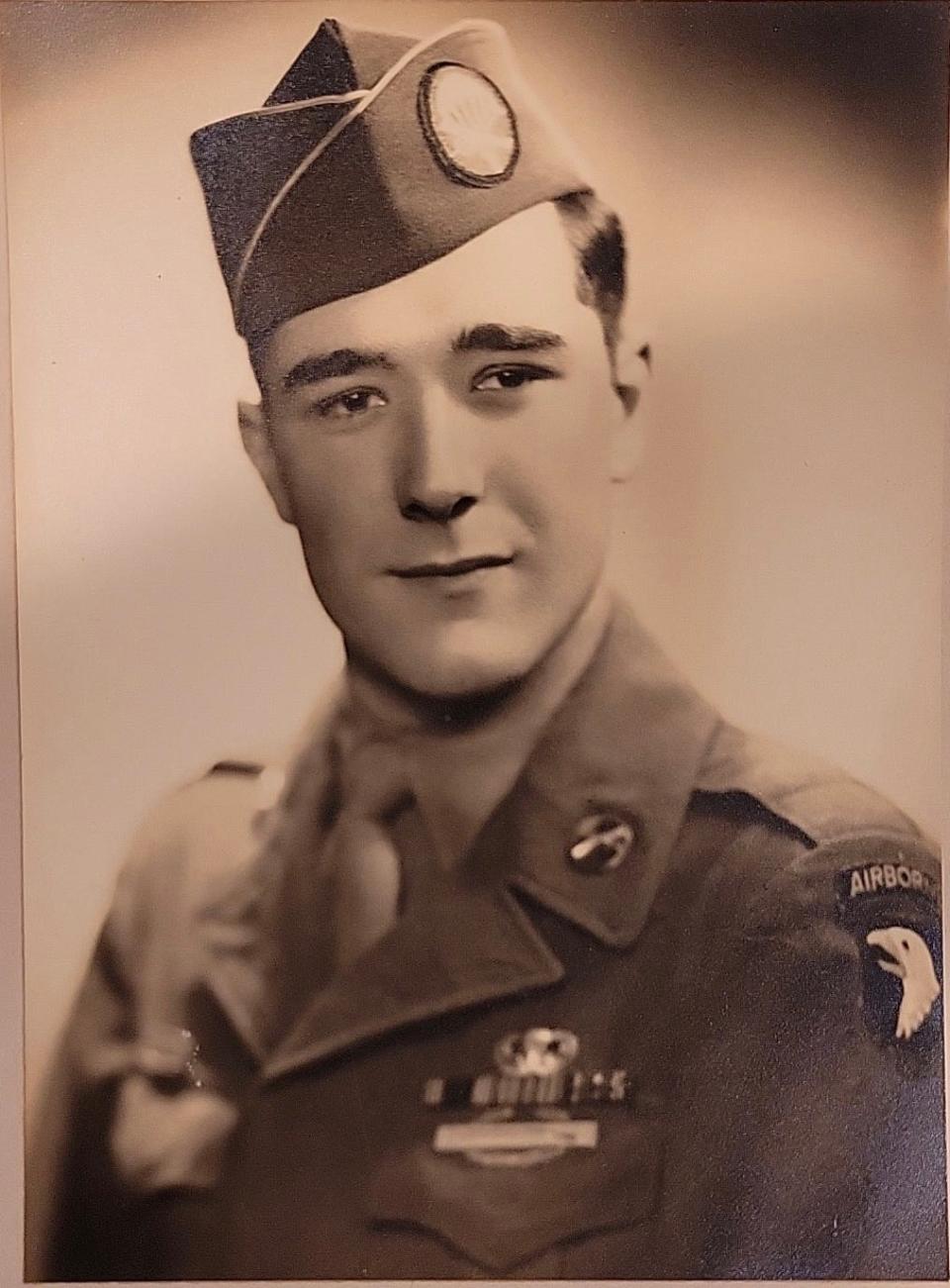 Paul Byron Teator, Jenny Teator's grandfather, was a member of the 101st Airborne Division or "Screaming Eagles"