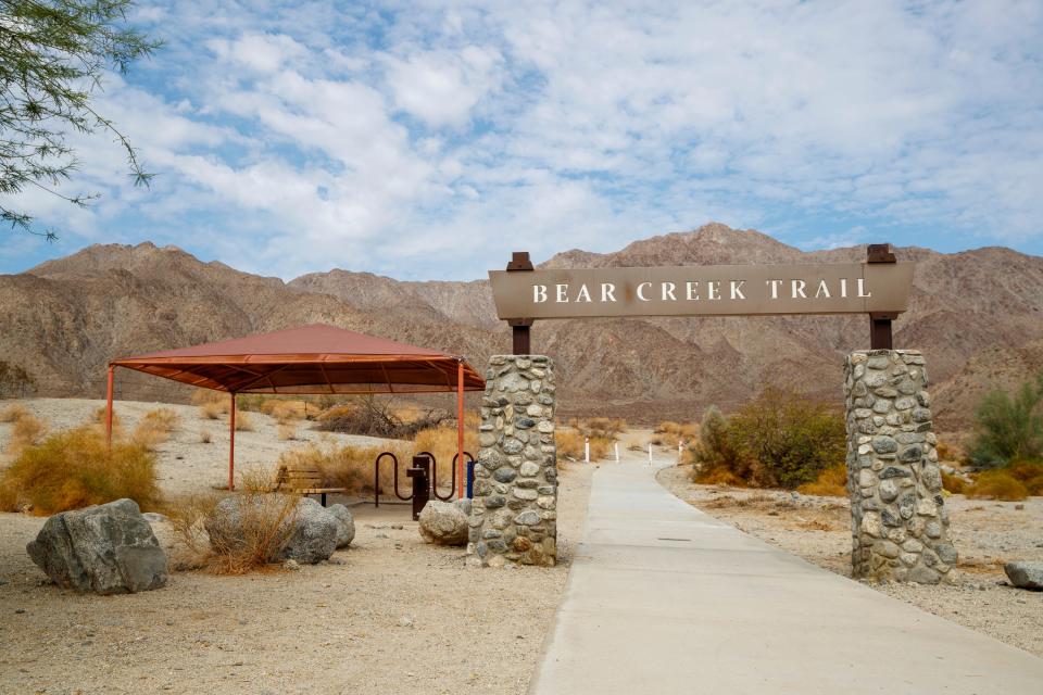 Bear Creek trail can be accessed from the cove in La Quinta, Calif., on July 27, 2022. 