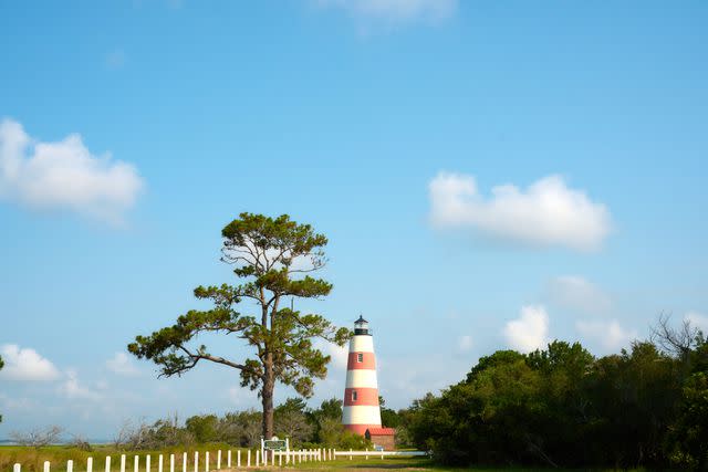 <p>Lindsey Harris Shorter</p> The Sapelo Island lighthouse, built in 1820.