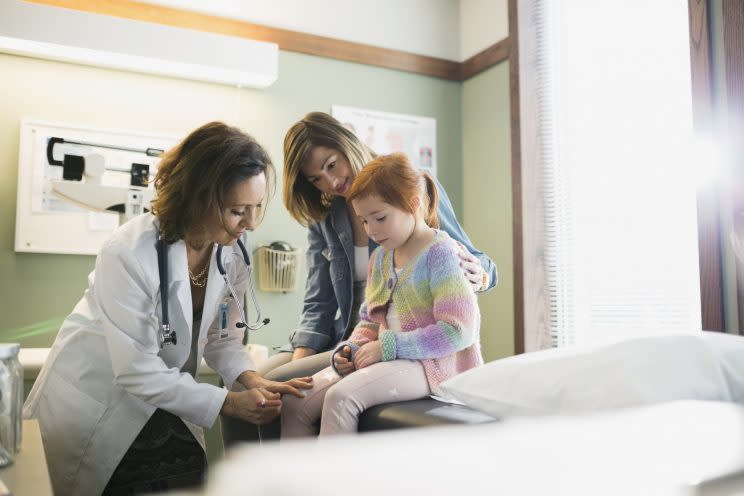 How you speak to your child's doctor can effect the treatment received. (Photo: Getty Images) 