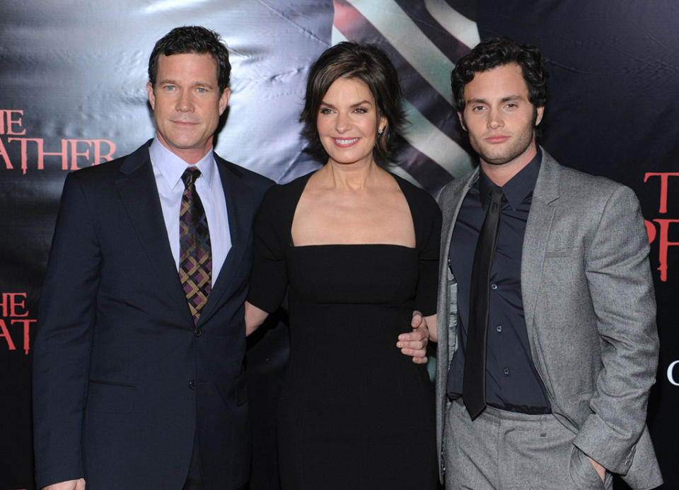 The Stepfather NY Premiere 2009 Dylan Walsh Sela Ward Penn Badgley