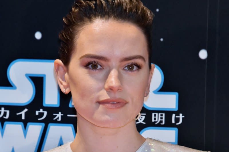 Daisy Ridley attends the Tokyo premiere of "Star Wars: The Rise of Skywalker" in 2019. File Photo by Keizo Mori/UPI