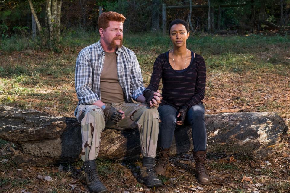 TWD Abraham and Sasha