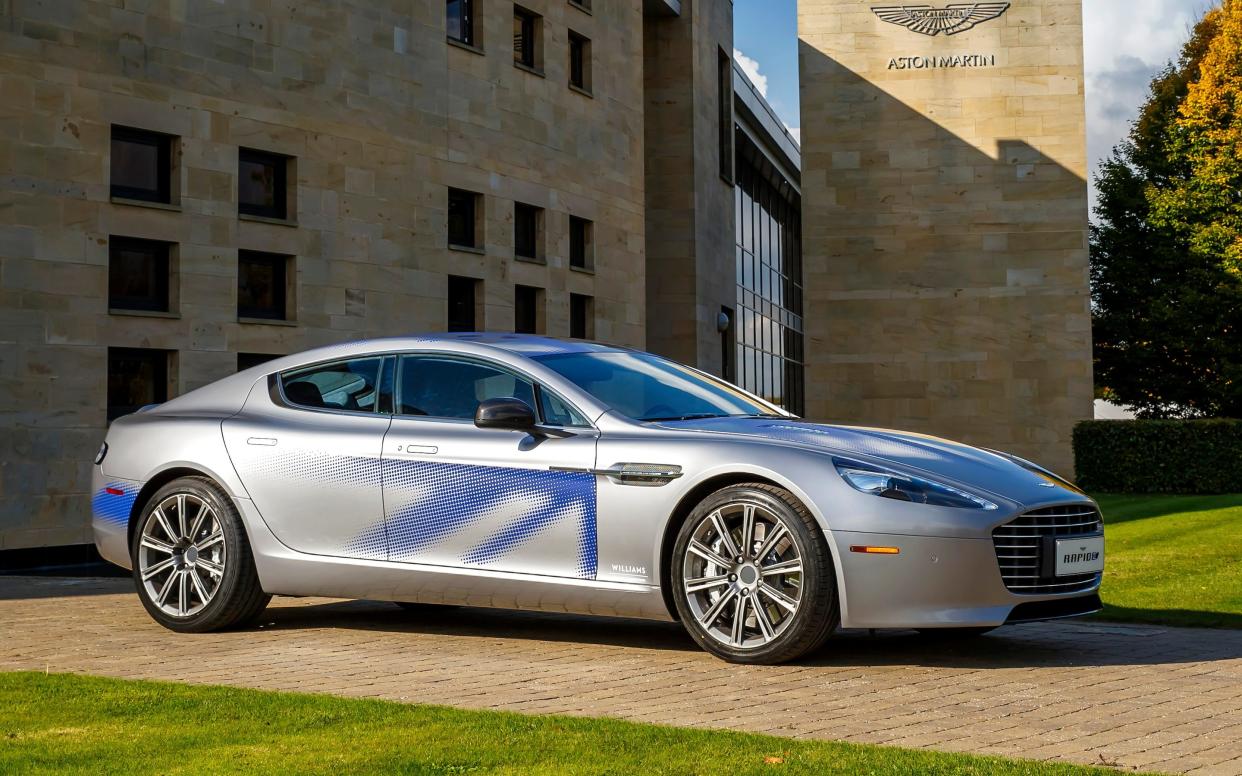 James Bond's latest ride will be the ultra-exclusive Aston Martin Rapid E electric car - UK +44 7831 586258 mobile