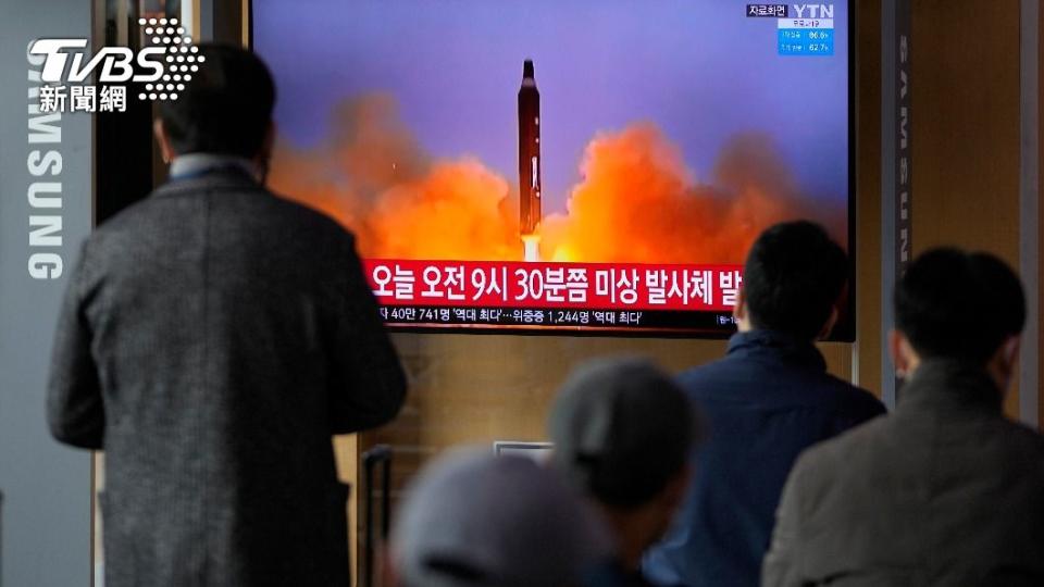 北韓近期動作頻頻，此前疑似剛試射一枚彈道飛彈，不過已失敗告終。（圖／達志影像美聯社）