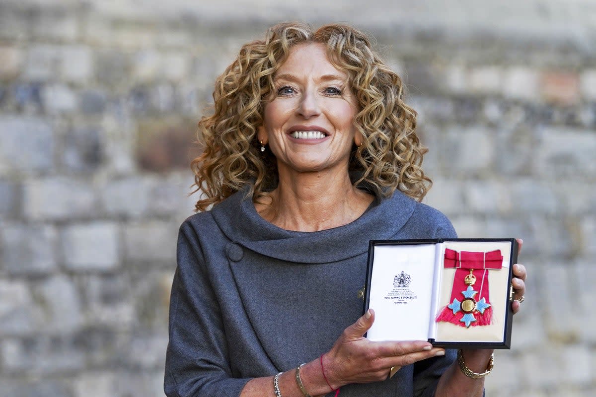 Interior designer and former ‘Dragon’ on BBC Two’s Dragons’ Den, Kelly Hoppen, has revealed her breast cancer diagnosis ( Steve Parsons/ PA Archive)