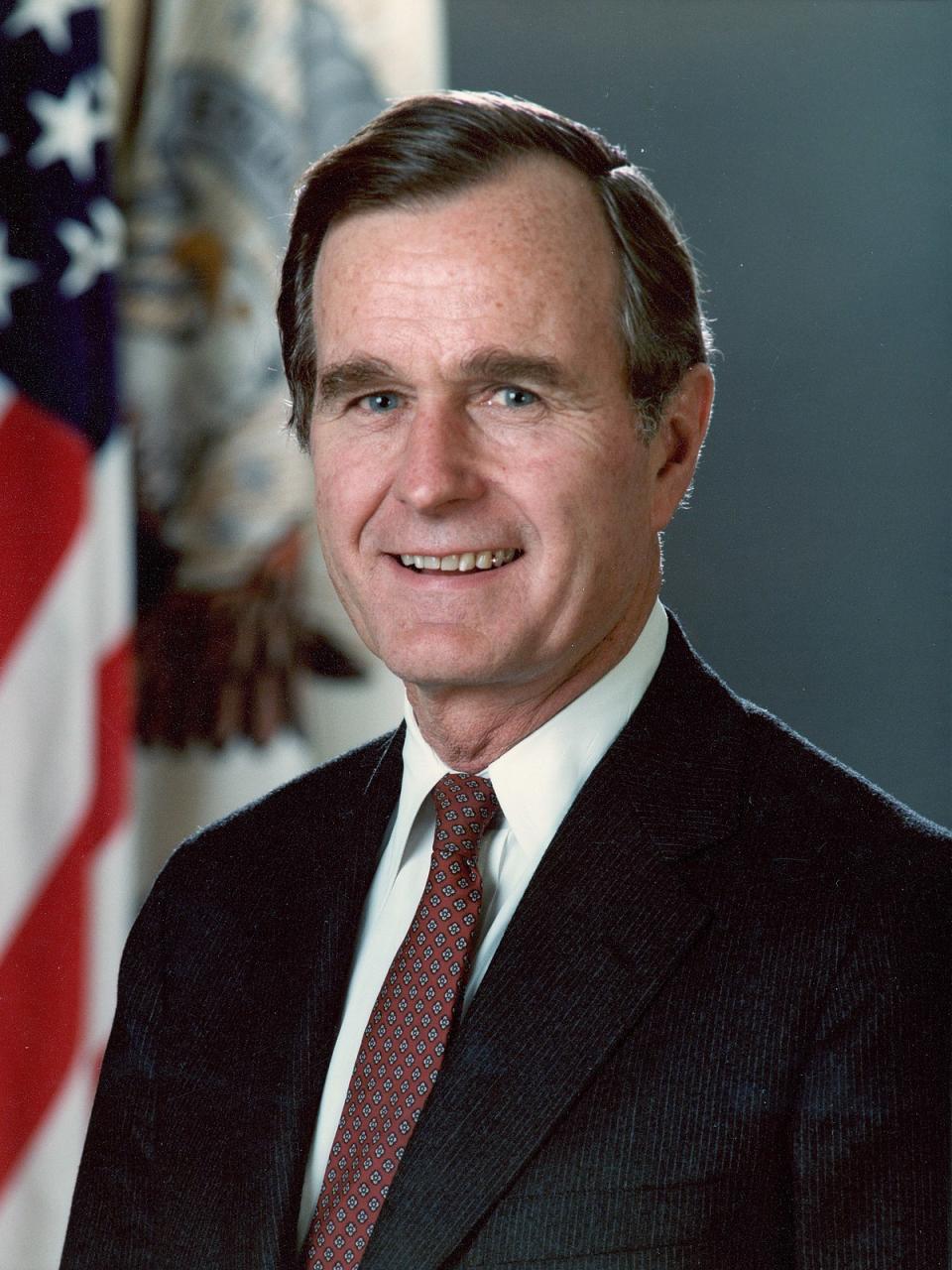 George H. W. Bush Presidential Portrait