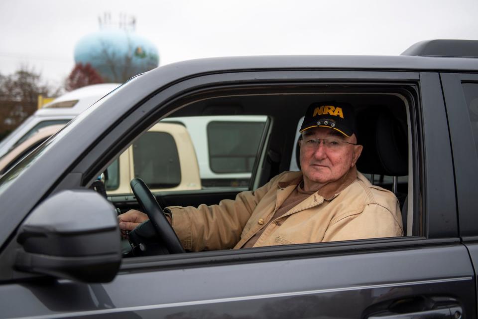 Clark Katz, 78, of Bridgeton, N.J. Katz voted for Trump and Van Drew and supports Van Drew's vote. ÒI think he did the right thing because thatÕs his right. I think he did the right thing, I donÕt think this thing about impeachment is right," he said.