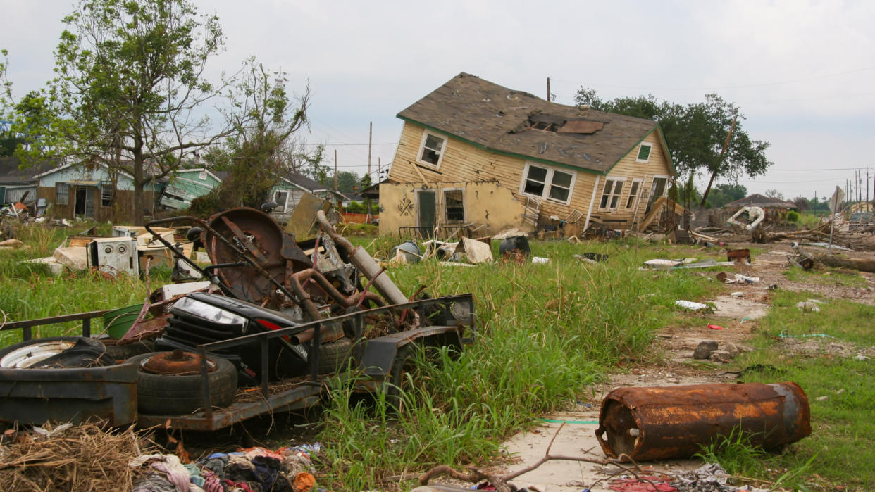 Hurricane Katrina, Louisiana, damage, homes