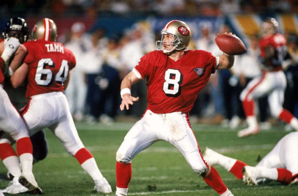 Steve Young was MVP in Super Bowl XXIX.