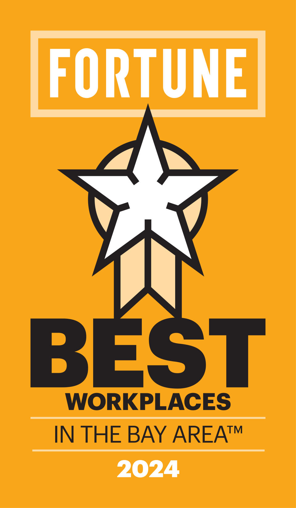 Fortune Best Workplaces in the Bay Area™ 2024 Badge