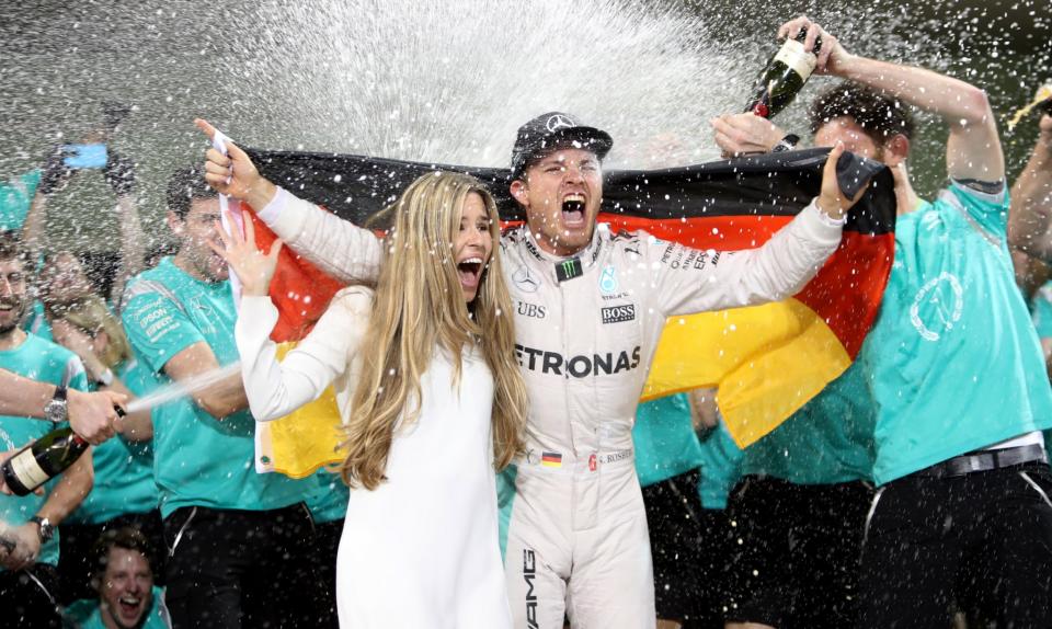 Nico Rosberg quit F1 after winning the world title in 2016