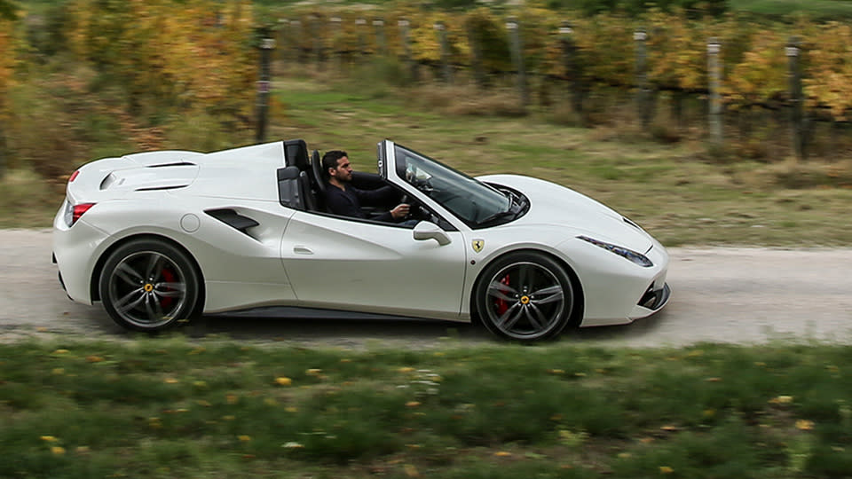 2017 Ferrari 488 Spider (Credit: Ferrari)