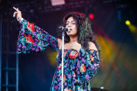 <p>NEW ORLEANS, LA – OCTOBER 27: Bibi Bourelly performs during the Voodoo Music + Arts Experience at City Park on October 27, 2017 in New Orleans, Louisiana. (Photo by Josh Brasted/WireImage) </p>