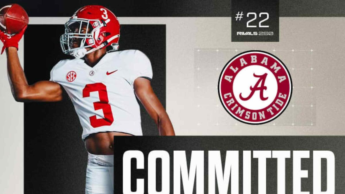 Alabama lands a commitment from elite four-star WR Caleb Cunningham