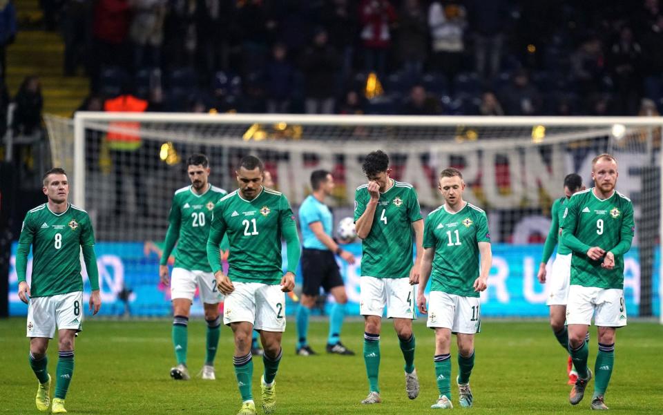 Northern Ireland will face Bosnia away in Sarajevo in the Euro play-off semi-final in March - PA