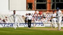 Britain Cricket - England v Pakistan - Second Test - Emirates Old Trafford - 22/7/16 Pakistan's Mohammad Amir celebrates after bowling England's Alex Hales Action Images via Reuters / Jason Cairnduff Livepic