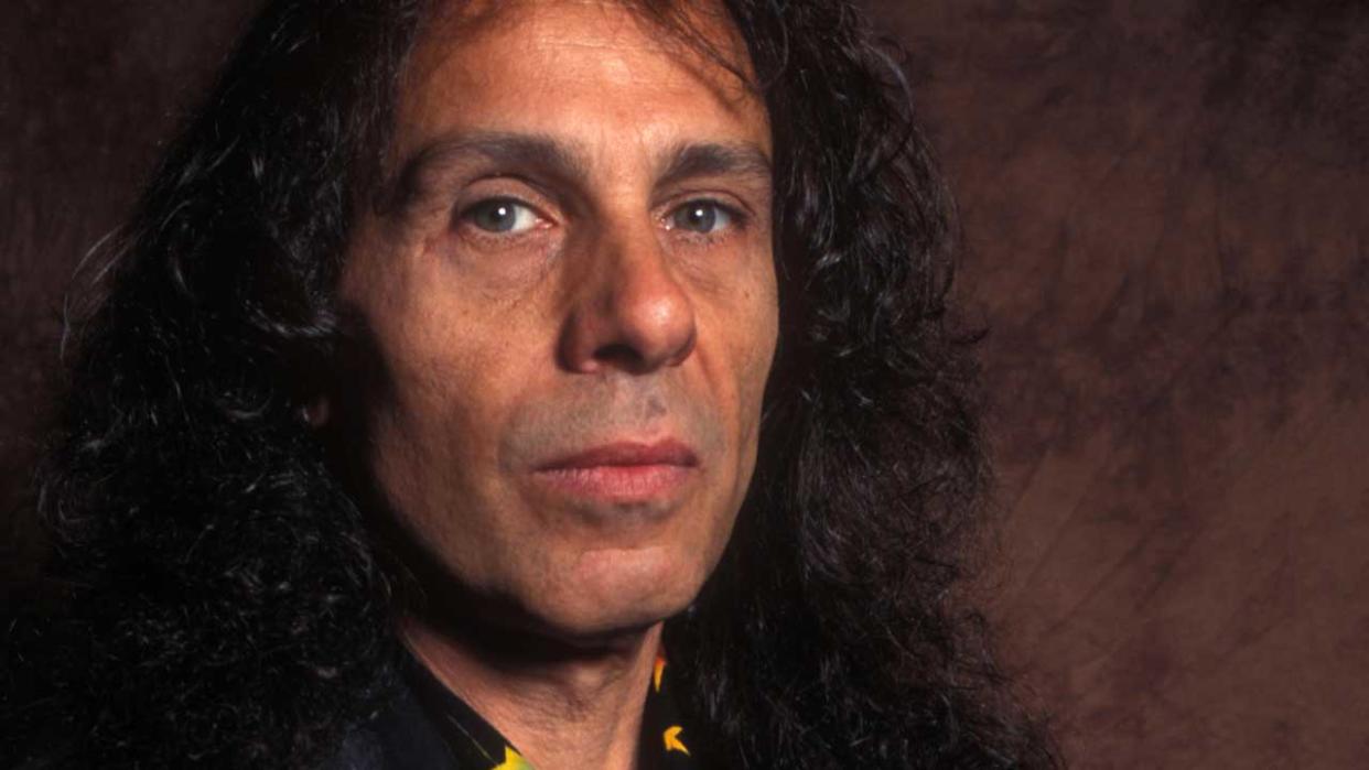  Ronnie James Dio studio portrait. 