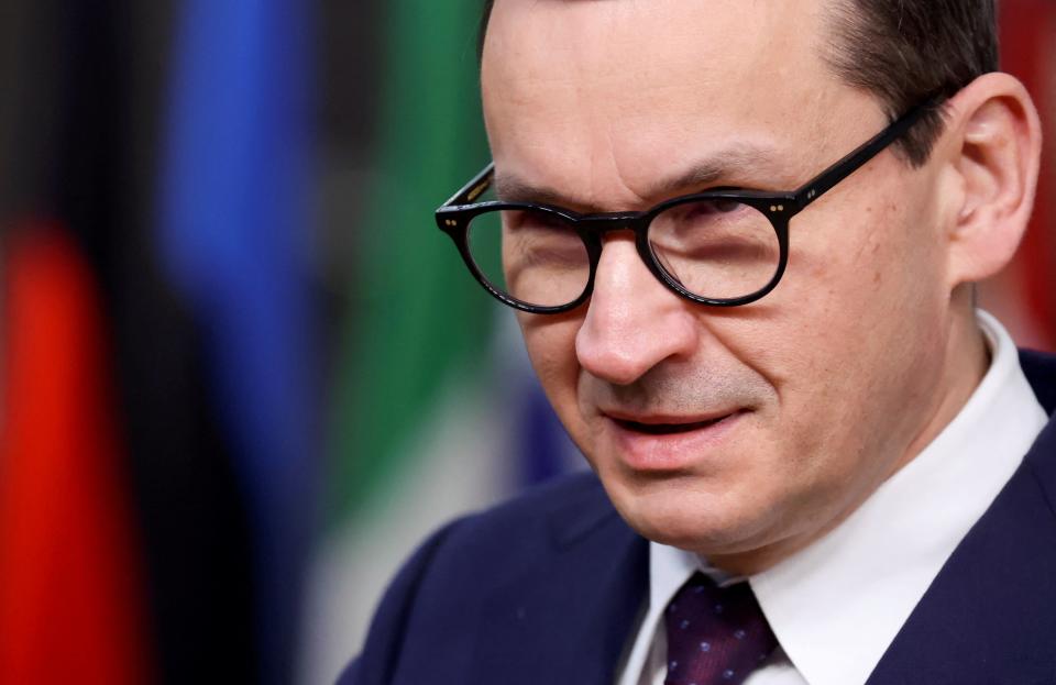 Polish Prime Minister Mateusz Morawiecki (REUTERS)